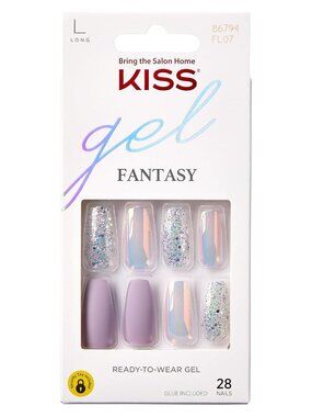 Kiss Gel Fantasy Long Length Press On Nails